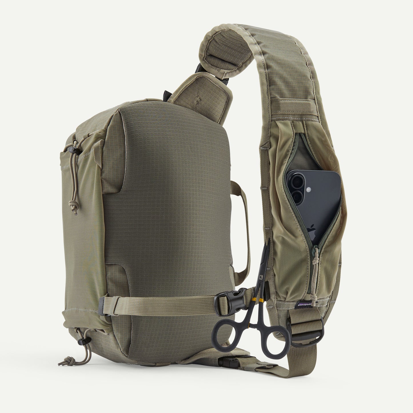 Patagonia - Stealth Switch Fishing Pack 9L Riwer rock Græn - hliðar/mittistaska