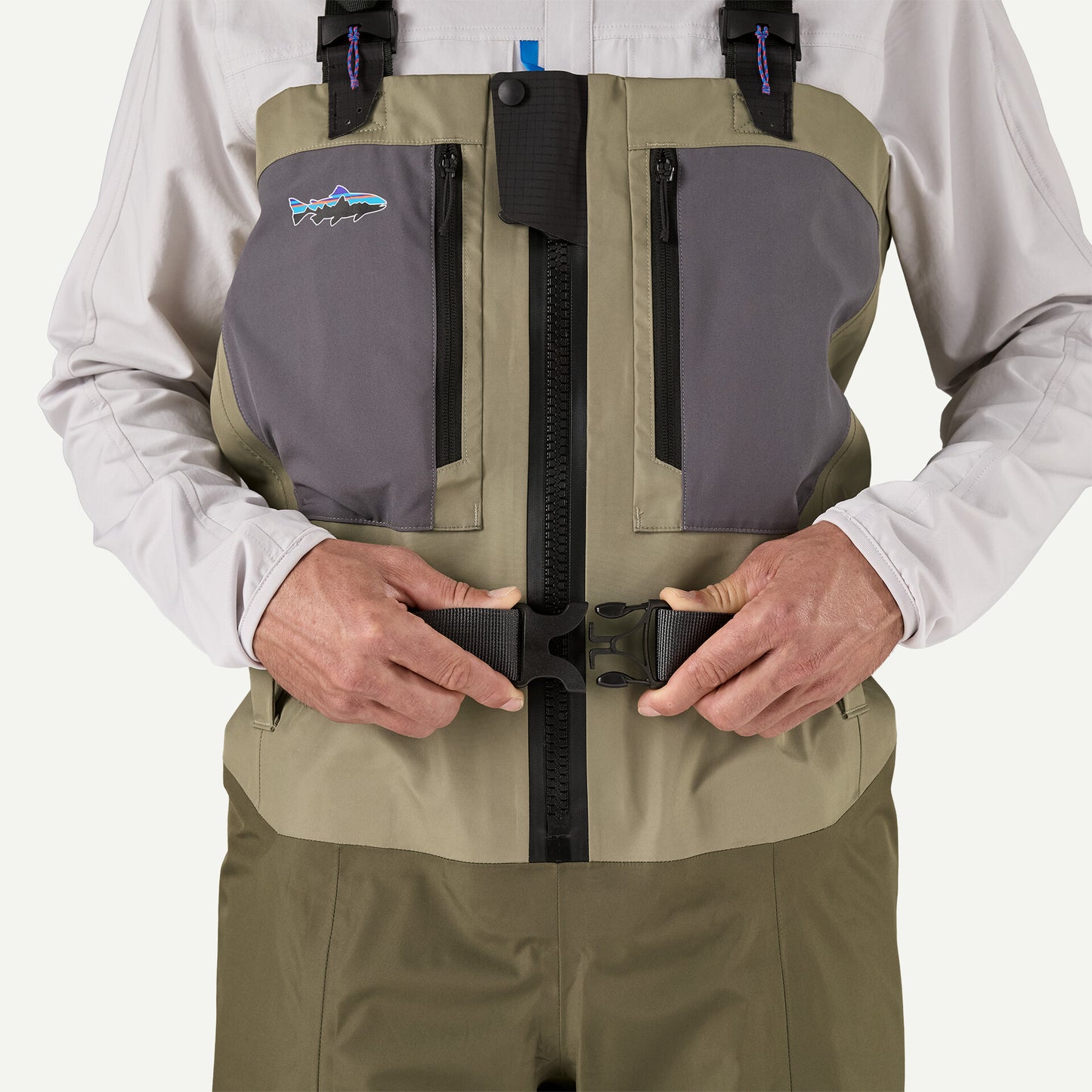 Patagonia - Men's Swiftcurrent® Traverse Zip-Front öndunarvöðlur