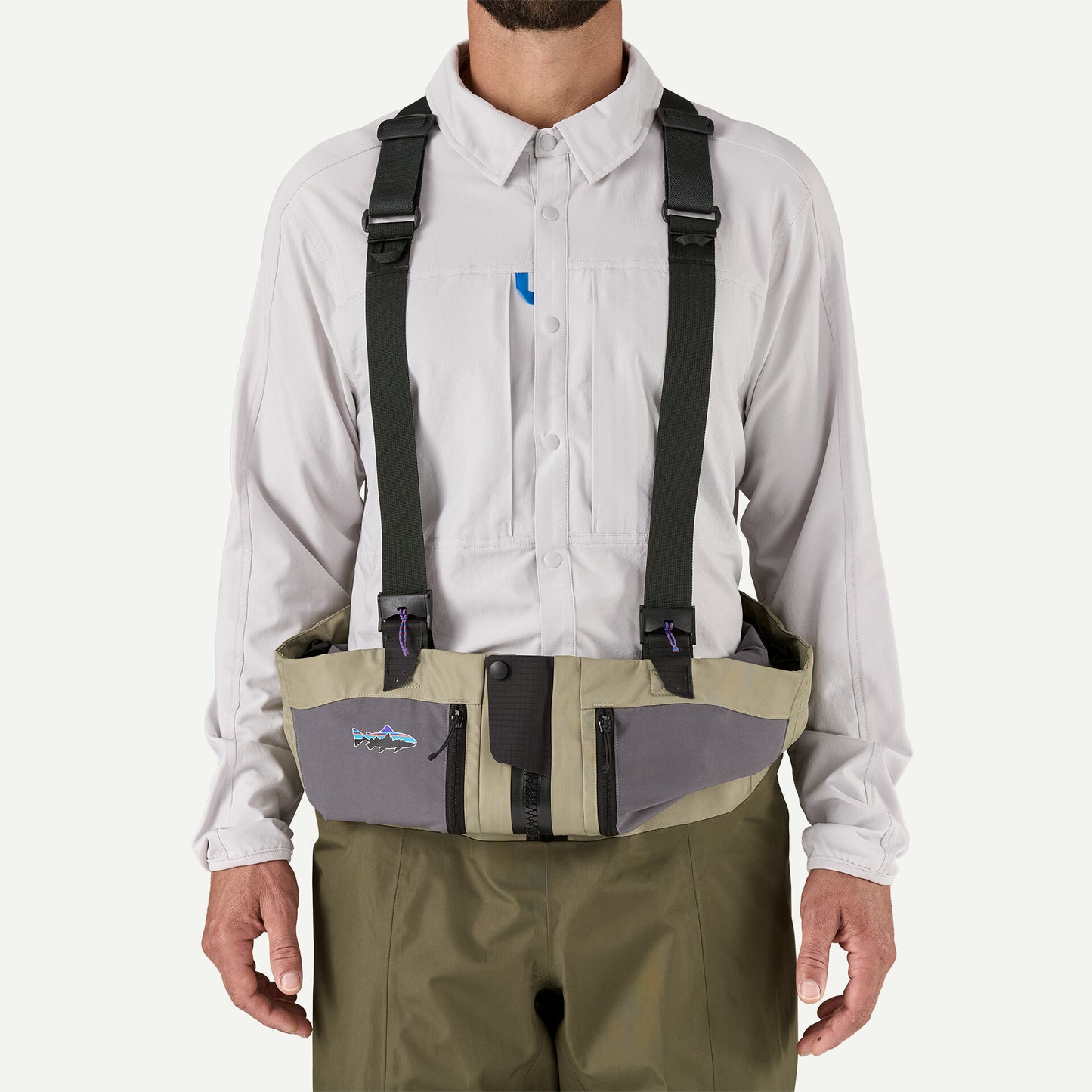 Patagonia - Men's Swiftcurrent® Traverse Zip-Front öndunarvöðlur
