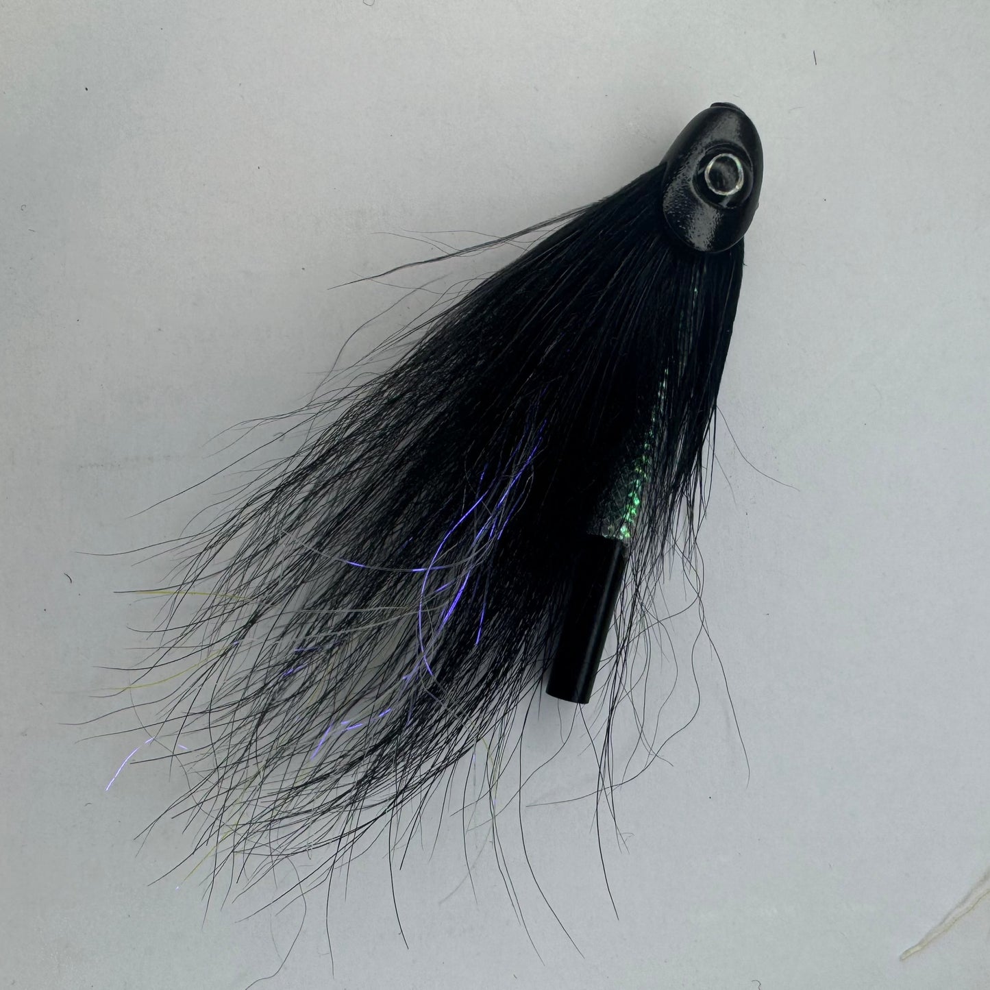 Laxaflugur - black sunray - fishskull