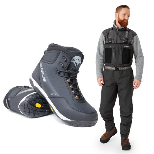 Vöðlupakki - Guideline - Laxá 2.0 ásamt Alta 3.0 Vibram