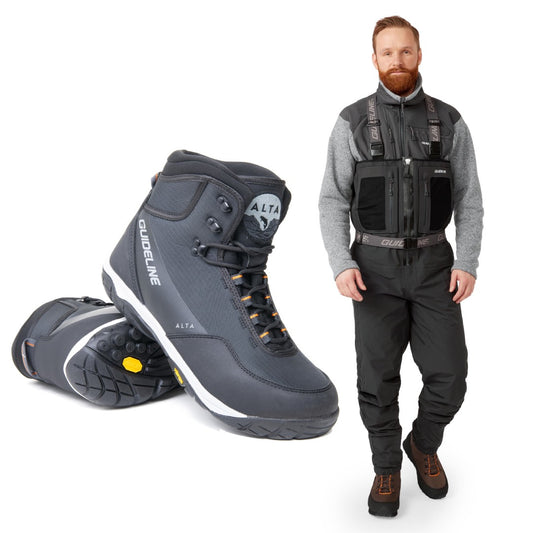 Guideline - Vöðlupakki - Laxá 2.0 zip ásamt Alta 3.0 Vibram