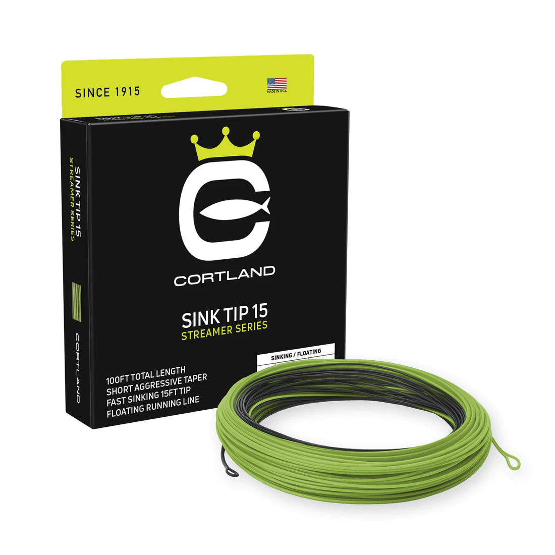 Cortland STREAMER - sink tip 15 feta