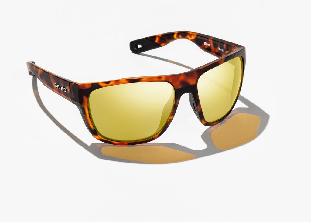 Bajío Las Rocas (Roca) Brown Tort Matte ( Gult mirror gler )