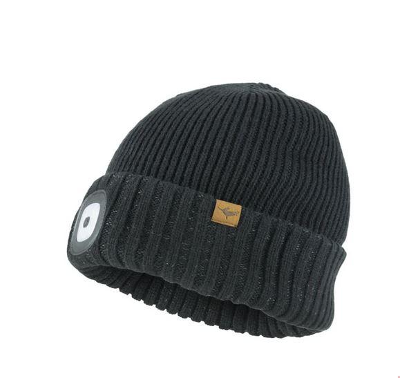Sealskinz 100% vatnsheld húfa - Cold weather with led - Veidifelagid.is