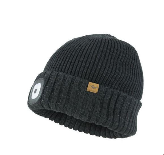 Sealskinz 100% vatnsheld húfa - Cold weather with led - Veidifelagid.is