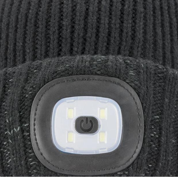 Sealskinz 100% vatnsheld húfa - Cold weather with led - Veidifelagid.is