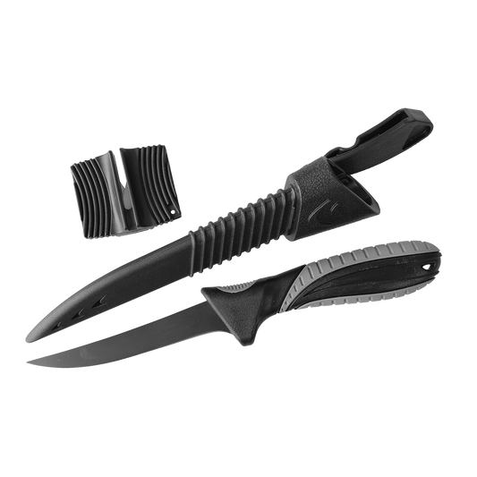 DAM FILLET KNIFE INC.SHARPENER - Flökunar hnífur - 3 stærðir