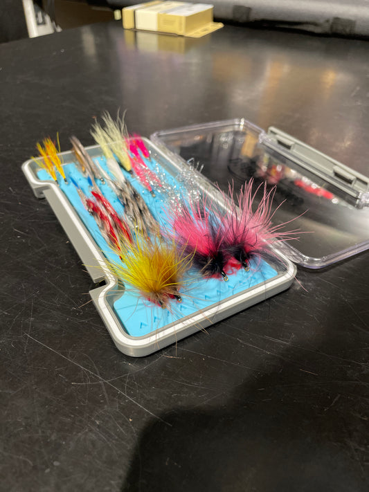 Flugubox - klassískar straumflugur - 24 stk