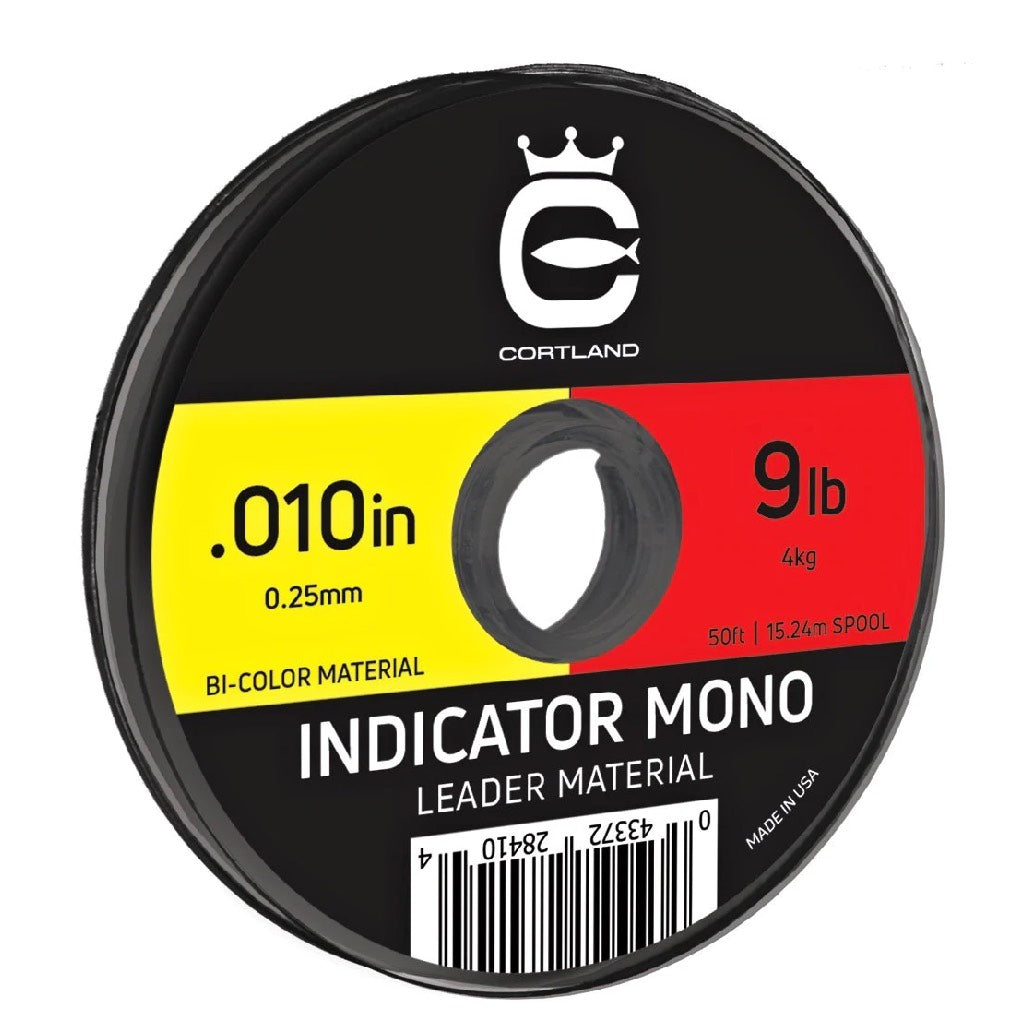 Cortland INDICATOR MONO LEADER MATERIAL - BICOLOR