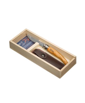 Opinel Slim N°10 Tree hnífur gjafabox