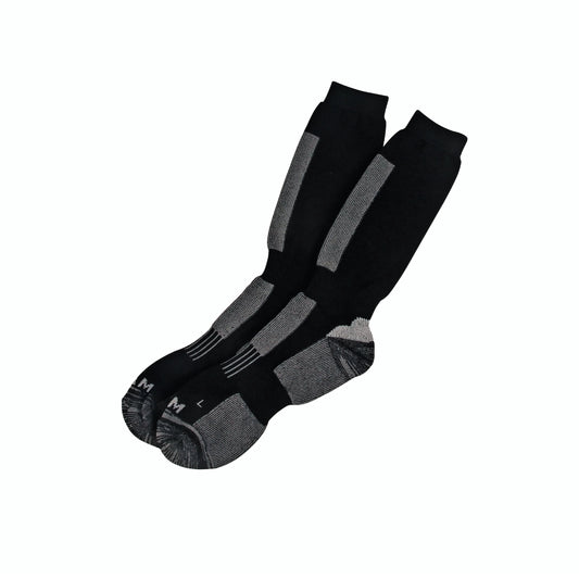 DAM THERMO SOCKS BLACK/GREY - Sokkar
