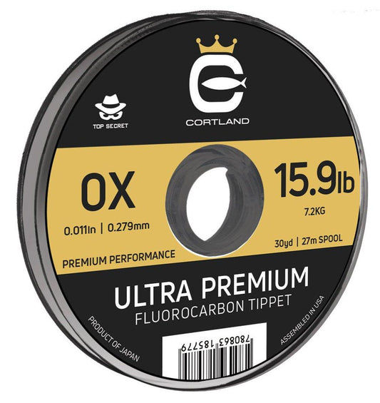 ULTRA PREMIUM FLUOROCARBON TIPPET - TOP SECRET - Veidifelagid.is