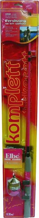 Elbe Veiðistöng fyrir krakka með hjóli og línu