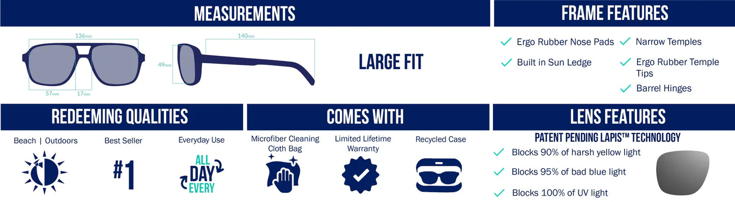 Bajío Polaroid Gleraugu