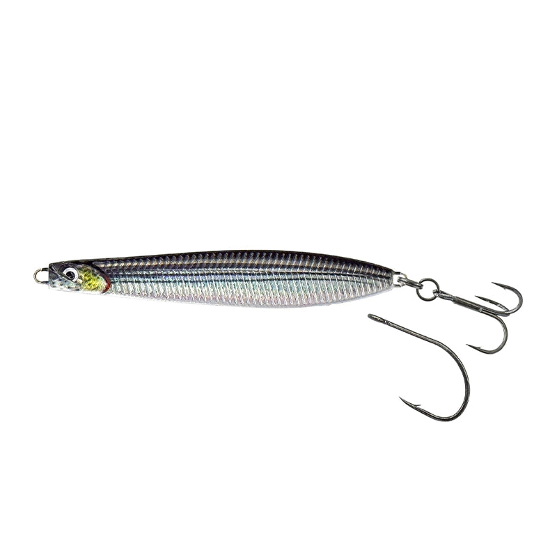 Savage gear spúnn - Savage Gear Seeker ISP - Black silver Mullet