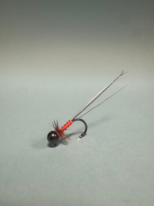 Heavy wire tungsten jig - orange frances púpa