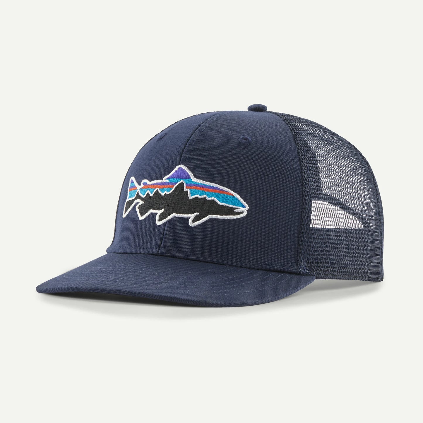 Fitz Roy Trout Trucker Hat - blá