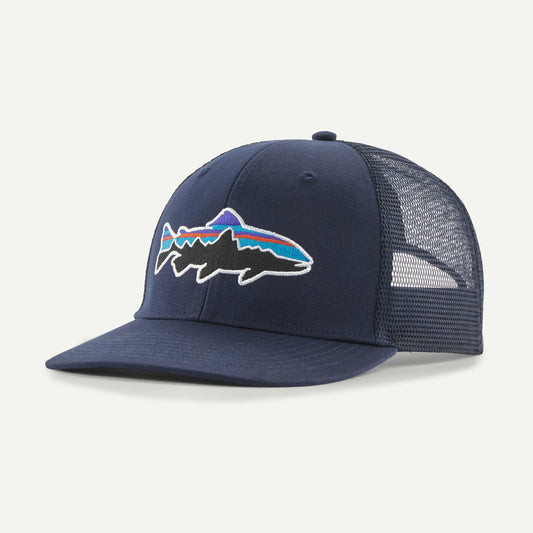 Fitz Roy Trout Trucker Hat - blá