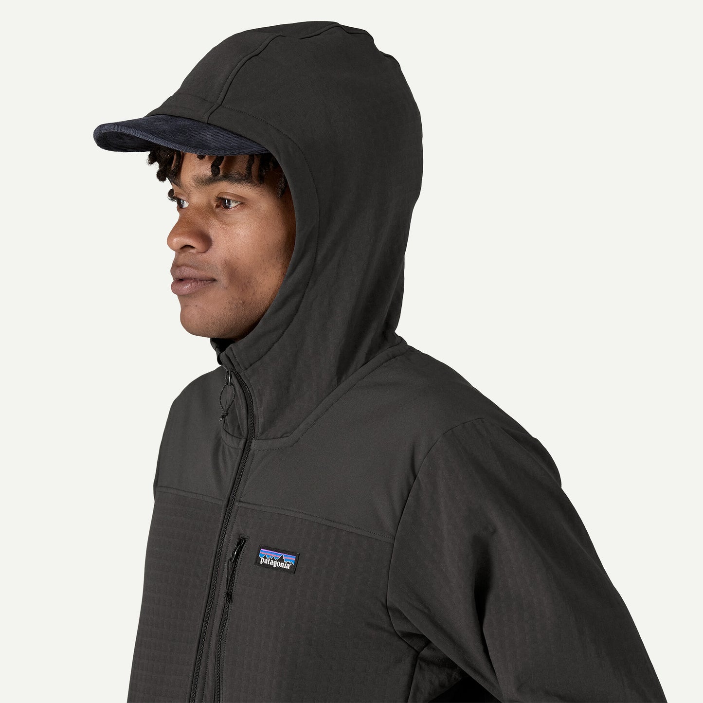 Patagonia - Men's R2® TechFace Pullover svört