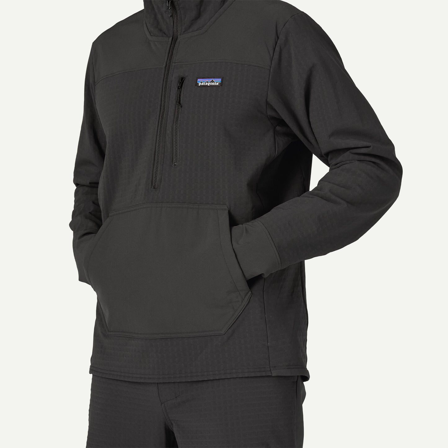 Patagonia - Men's R2® TechFace Pullover svört