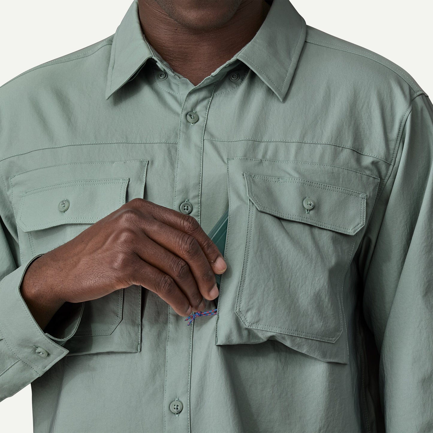 Patagonia - Men's Long-Sleeved Self-Guided Sun Shirt