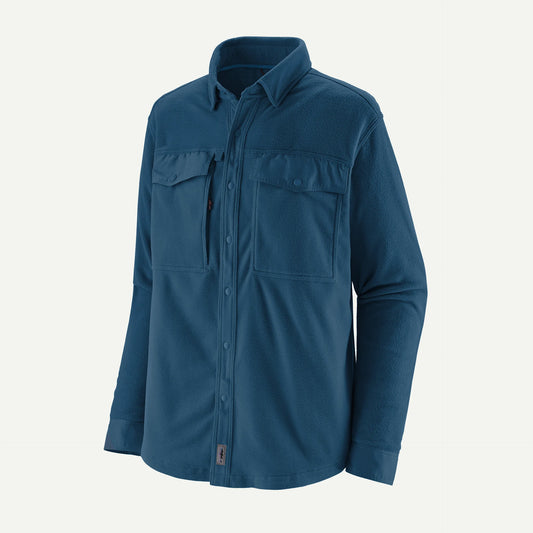 Patagonia - Men's Long-Sleeved Early Rise Snap Shirt Blá