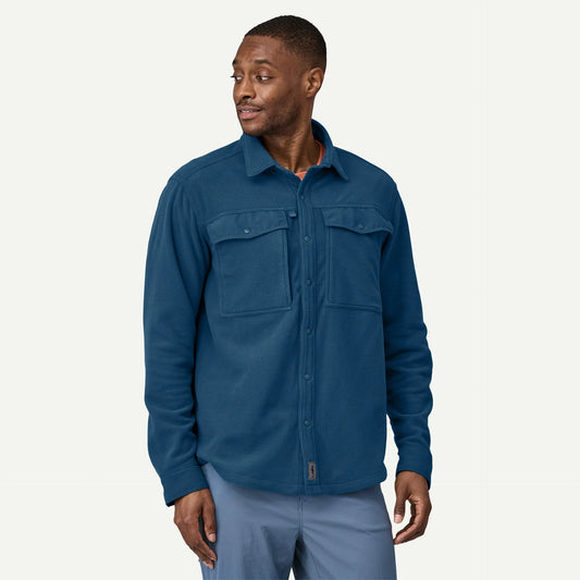 Patagonia - Men's Long-Sleeved Early Rise Snap Shirt Blá