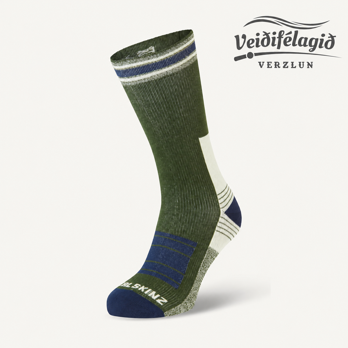 Sealskinz - Starston 100% Vatnsheldir Sokkar Cold Weather Mid