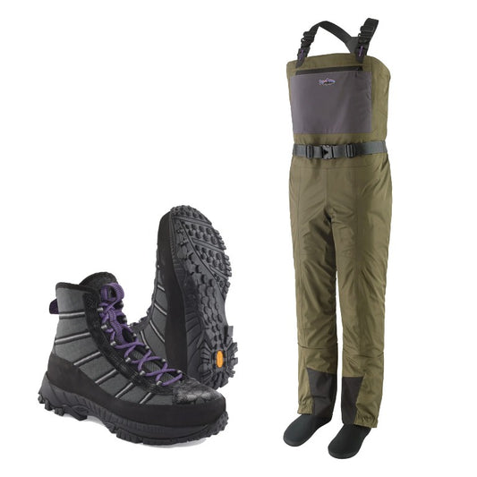 Patagonia - Women's Swiftcurrent® Traverse Waders dömu öndunarvöðlur - Forra vöðluskór