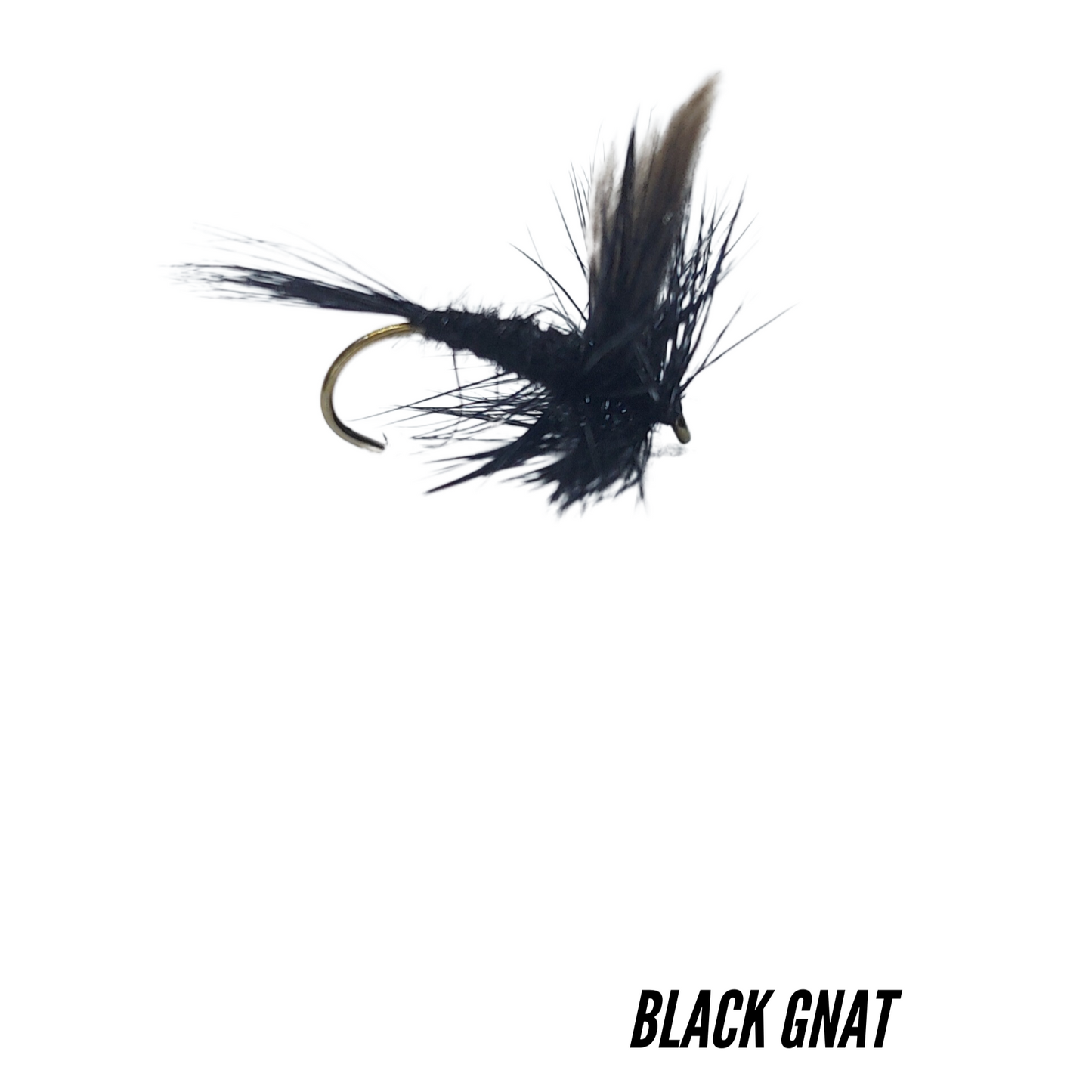 Silungaflugur - Black Gnat  - Þurrfluga