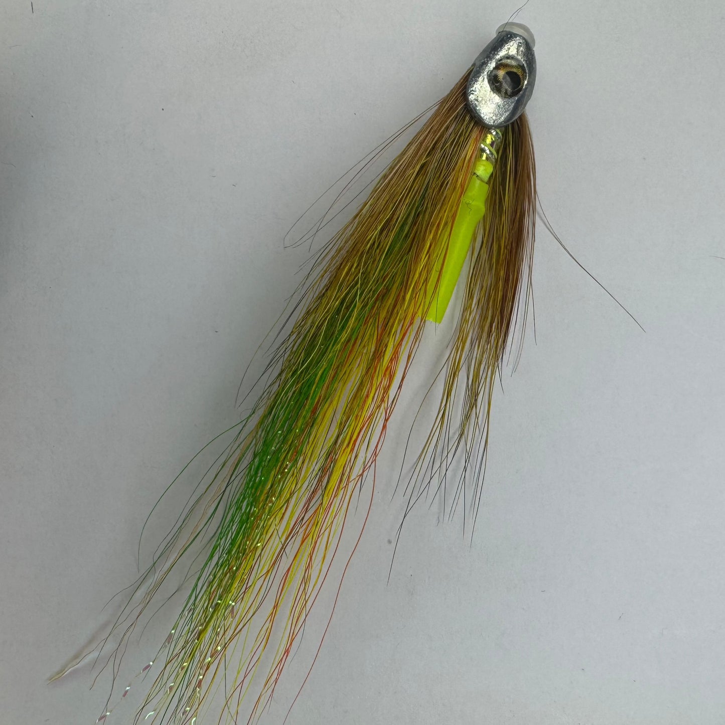 Laxaflugur - green highlander - fishskull