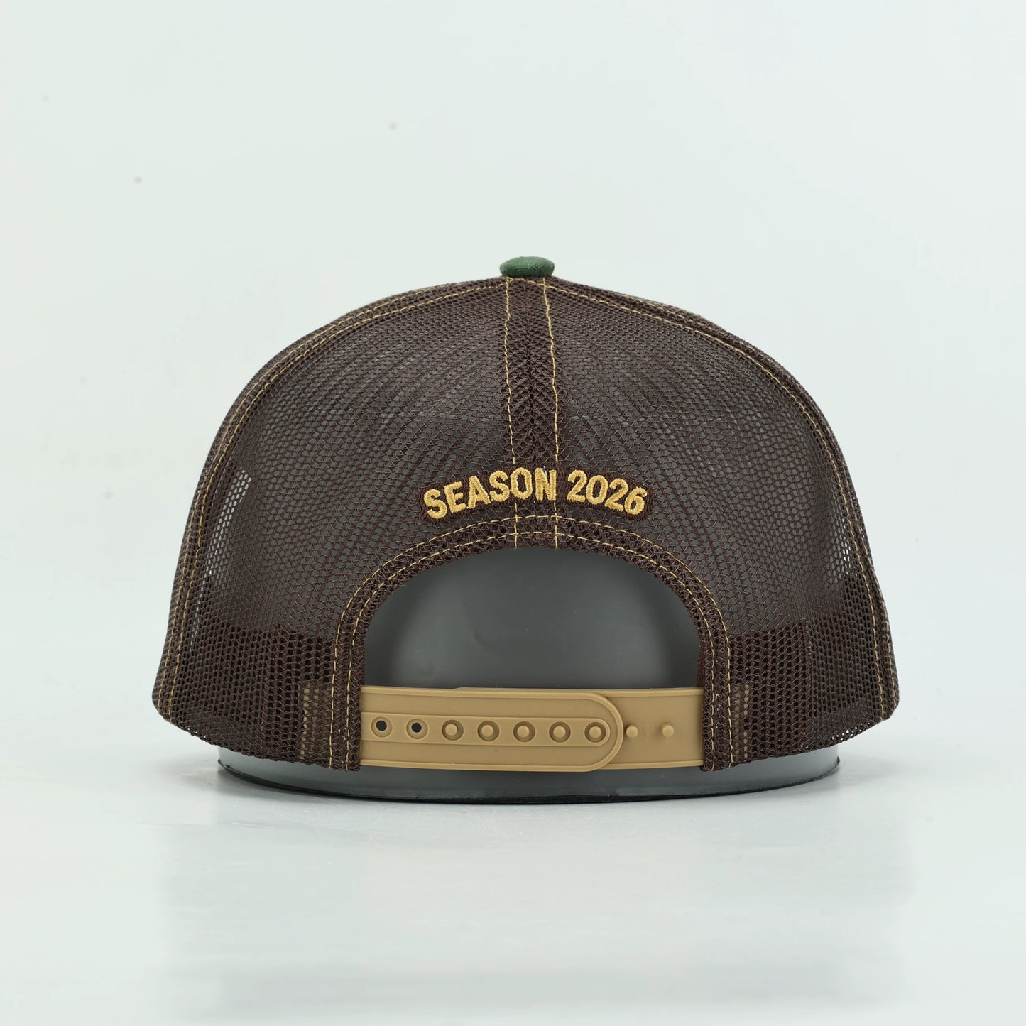 Veðifélags trucker derhúfa - Græn/brún