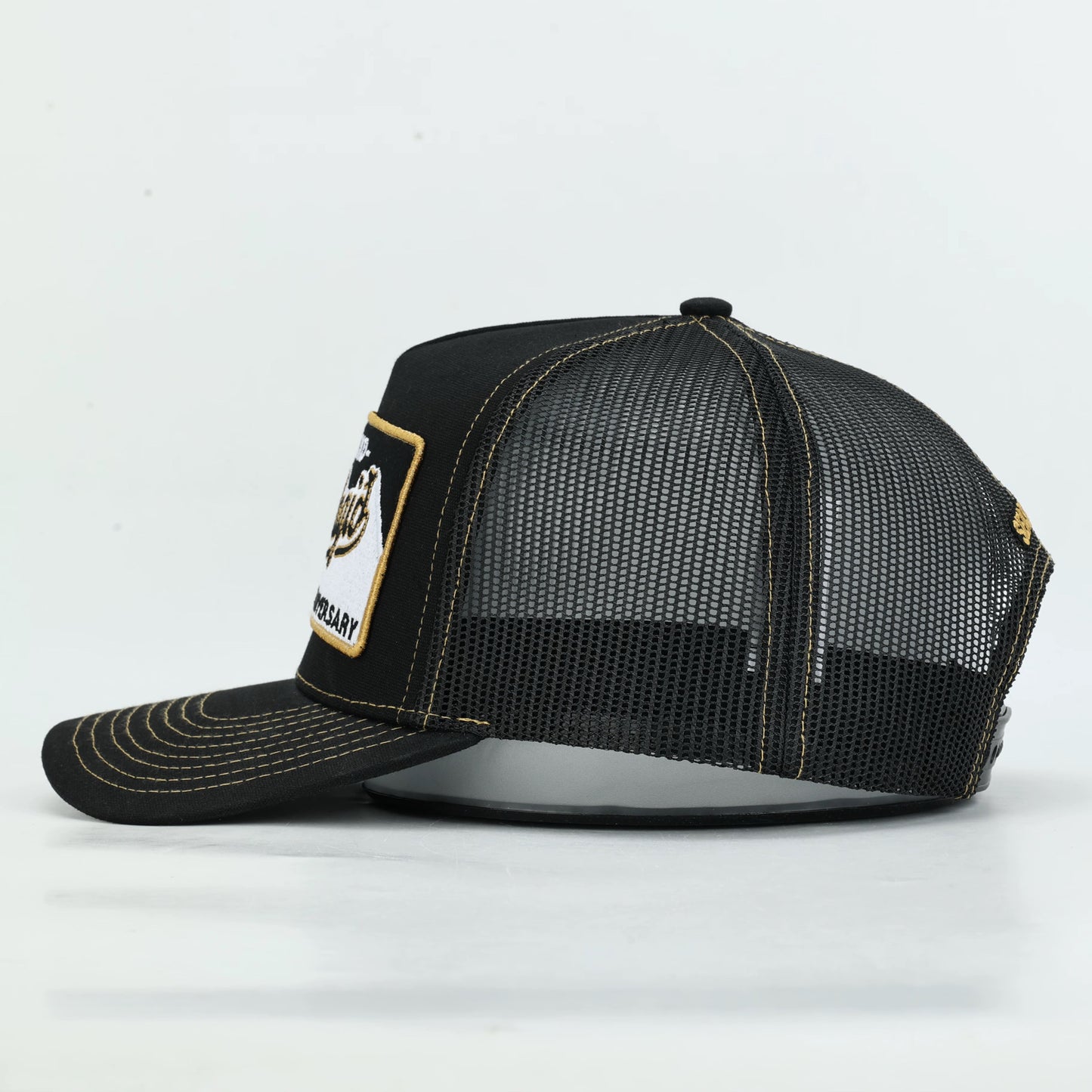 Veðifélags trucker derhúfa - Svört