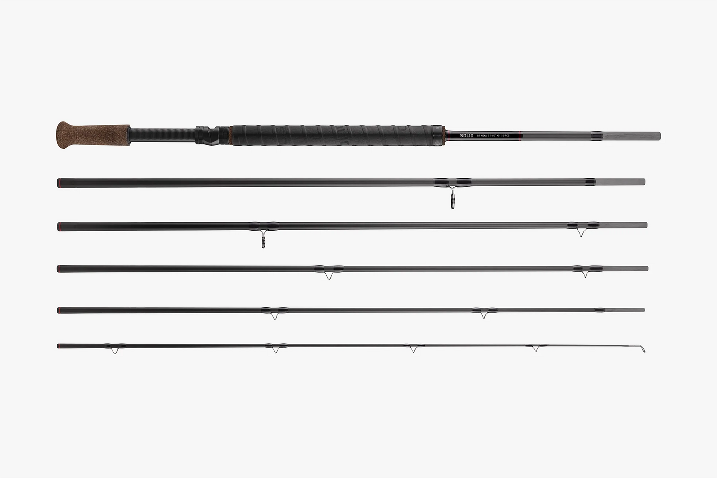 Solid Tackle - S1 spey - Hexa grip - 12 feta fyrir línu 7
