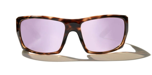 Bajío Nato Polaroid gleraugu - Dark Tort Gloss ( Rose Mirror Gler )