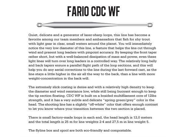 Guideline Fario CDC WF - Flotlína